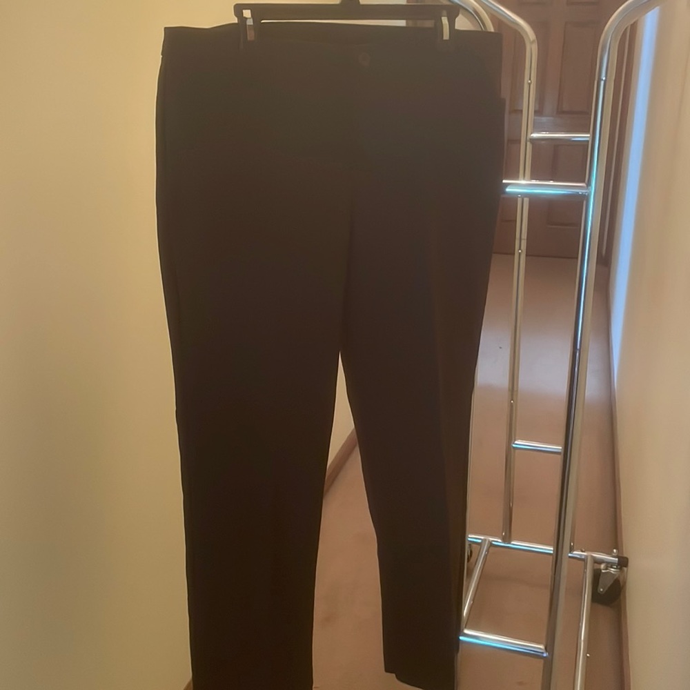 Christopher & Banks brown, twill dress slacks.  Like new.